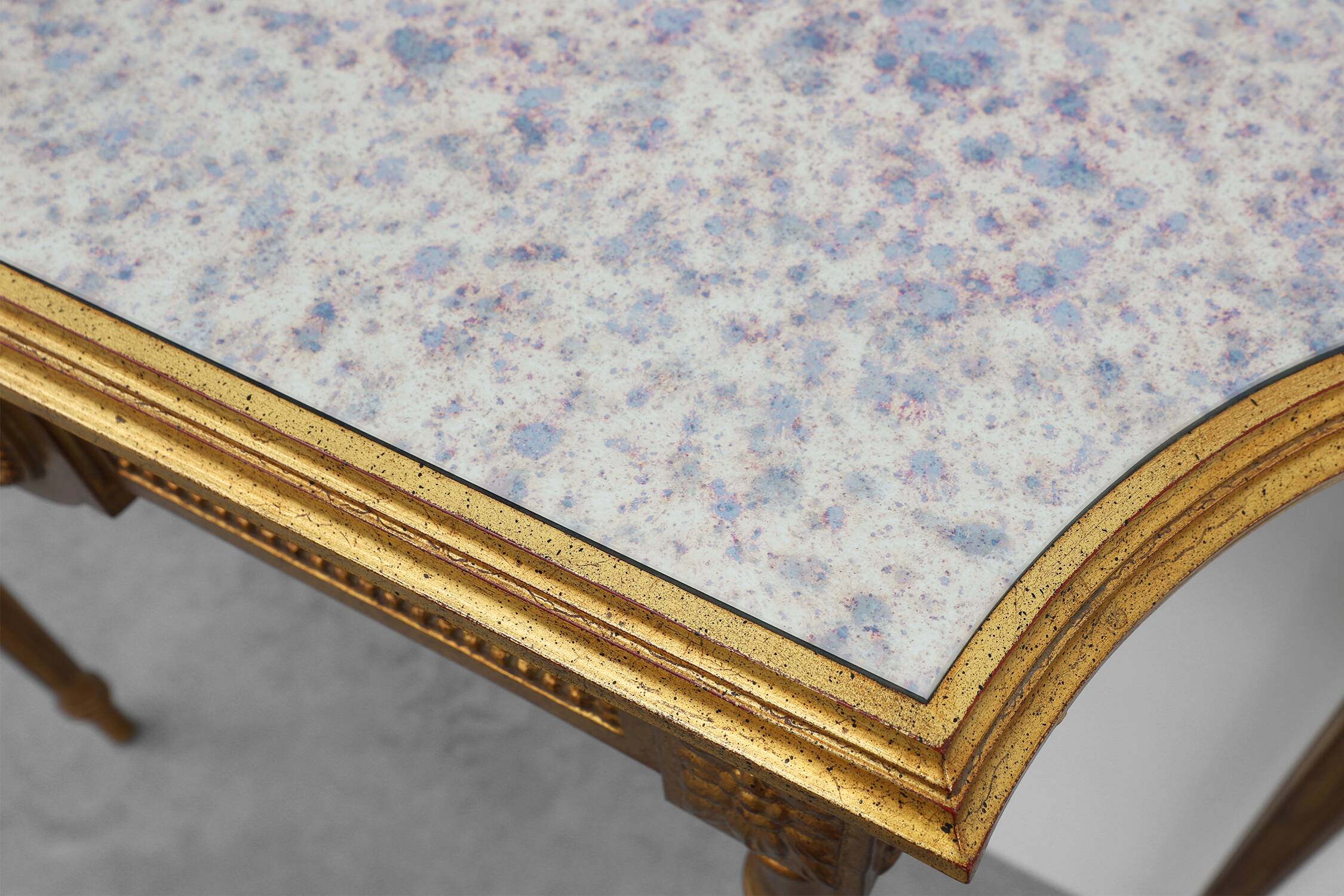 Table console de style Louis XVI par Deknudt, Belgique, 20e siècle