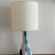 Asymmetrical ceramic lamp Vallauris France 1950, signed, unique