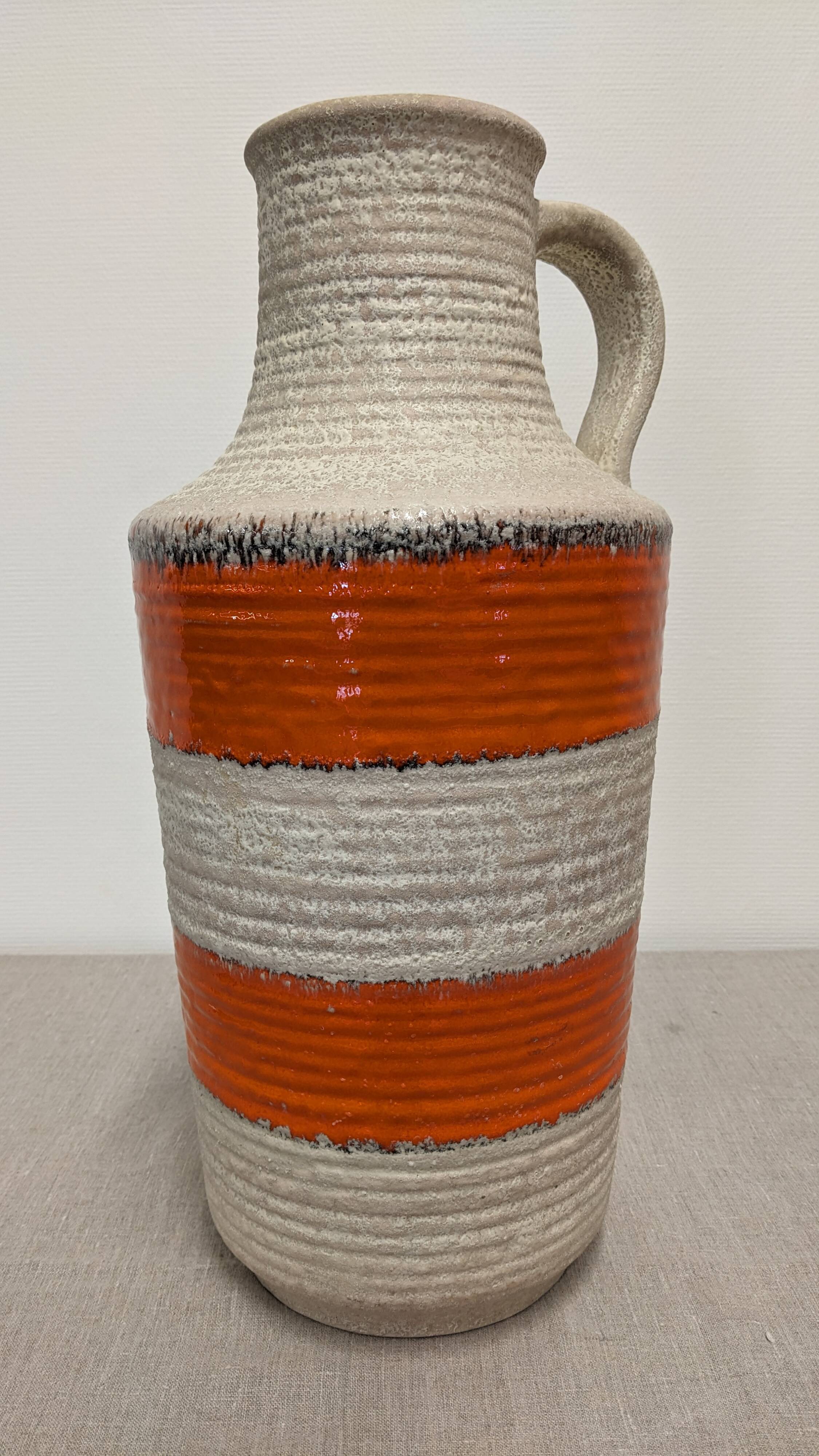 XL ceramic vase by Carstens, West Germany circa 1960