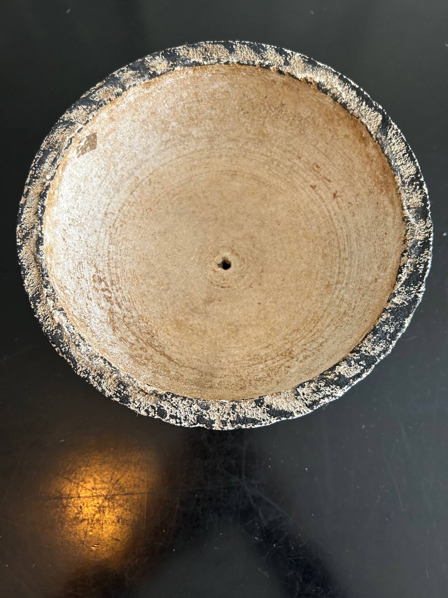 set of cement planters 1950