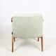 Fauteuil vintage Chierowski 366, années 1970, vert clair