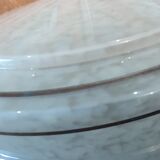 Vintage ceiling lamp/glassware from Clichy