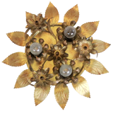 Vintage ceiling lamp ceiling lamp willy daro flower flower lamp