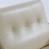 Canapé vintage 2 places Holstebro en teck, design danois du milieu du siècle