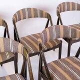 Set Of 6 Dining Chairs Model 31 Made In Dark Wood By Kai Kristiansen