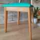 Beech chair compass feet 50s- 60s vinyl - vintage