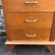 Vintage chiffonier chest of drawers 1950