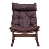 1960’s, Norwegian design, "Siesta" lounge chair by Ingmar Relling, leather, bentwood.