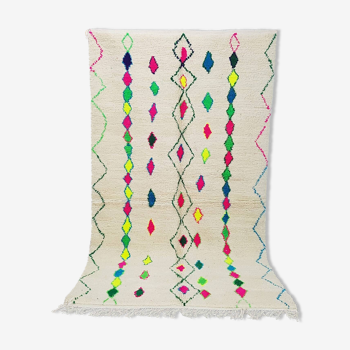 Tapis Marocain berbère 253 x 139 cm tapis Azilal en laine