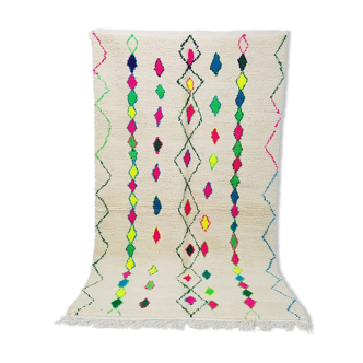 Tapis Marocain berbère 253 x 139 cm tapis Azilal en laine