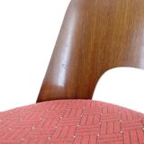 1960s Oswald Haerdtl ,Set of 4 Dining Chairs by TON, Czechoslovakia