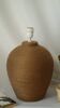 Pied de lampe corde naturelle vintage 70's