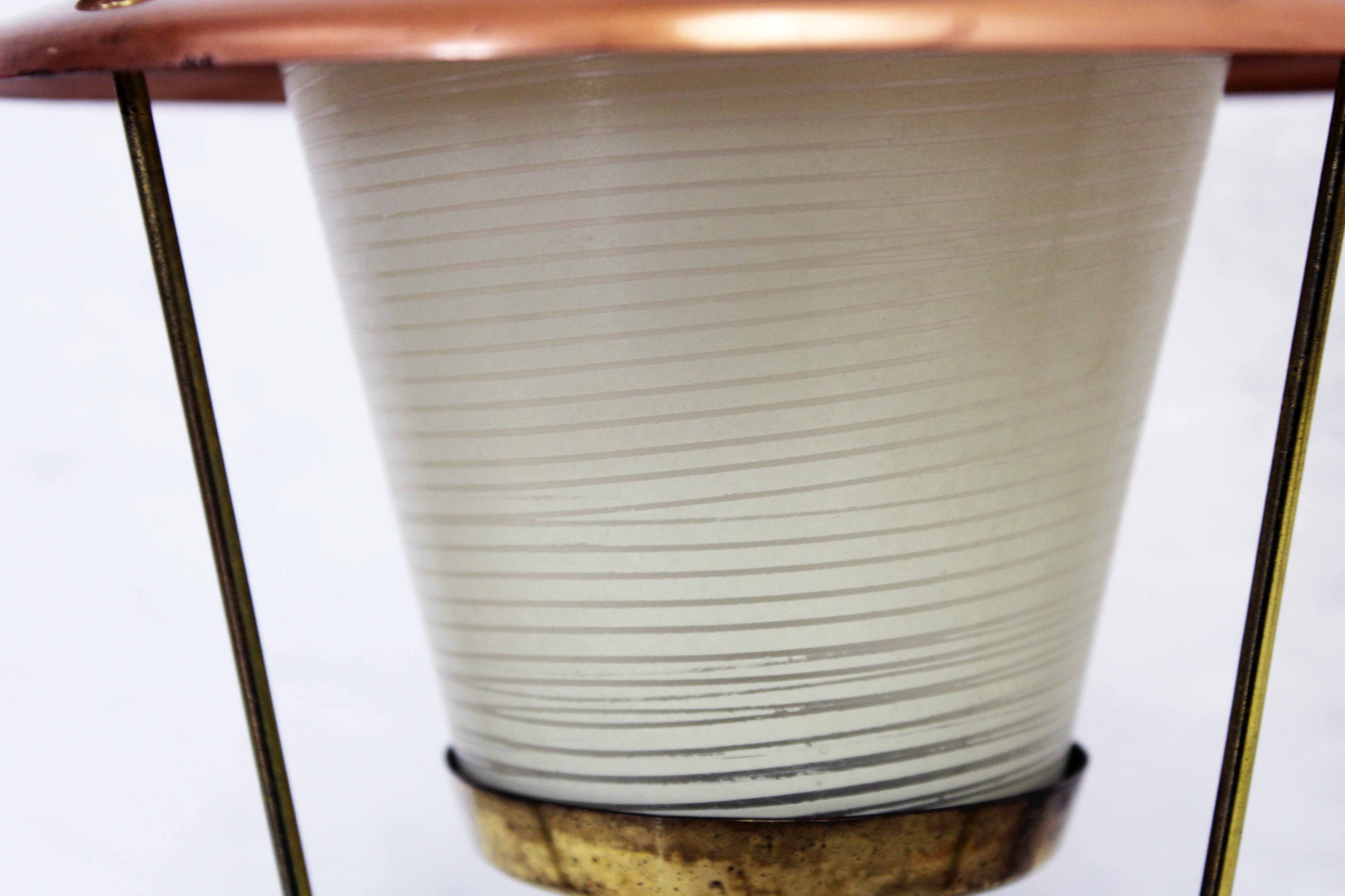 Pair of table lamps or bedside 50s