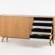 U-460 oak sideboard by Jiří Jiroutek for Interier Praha, 60's