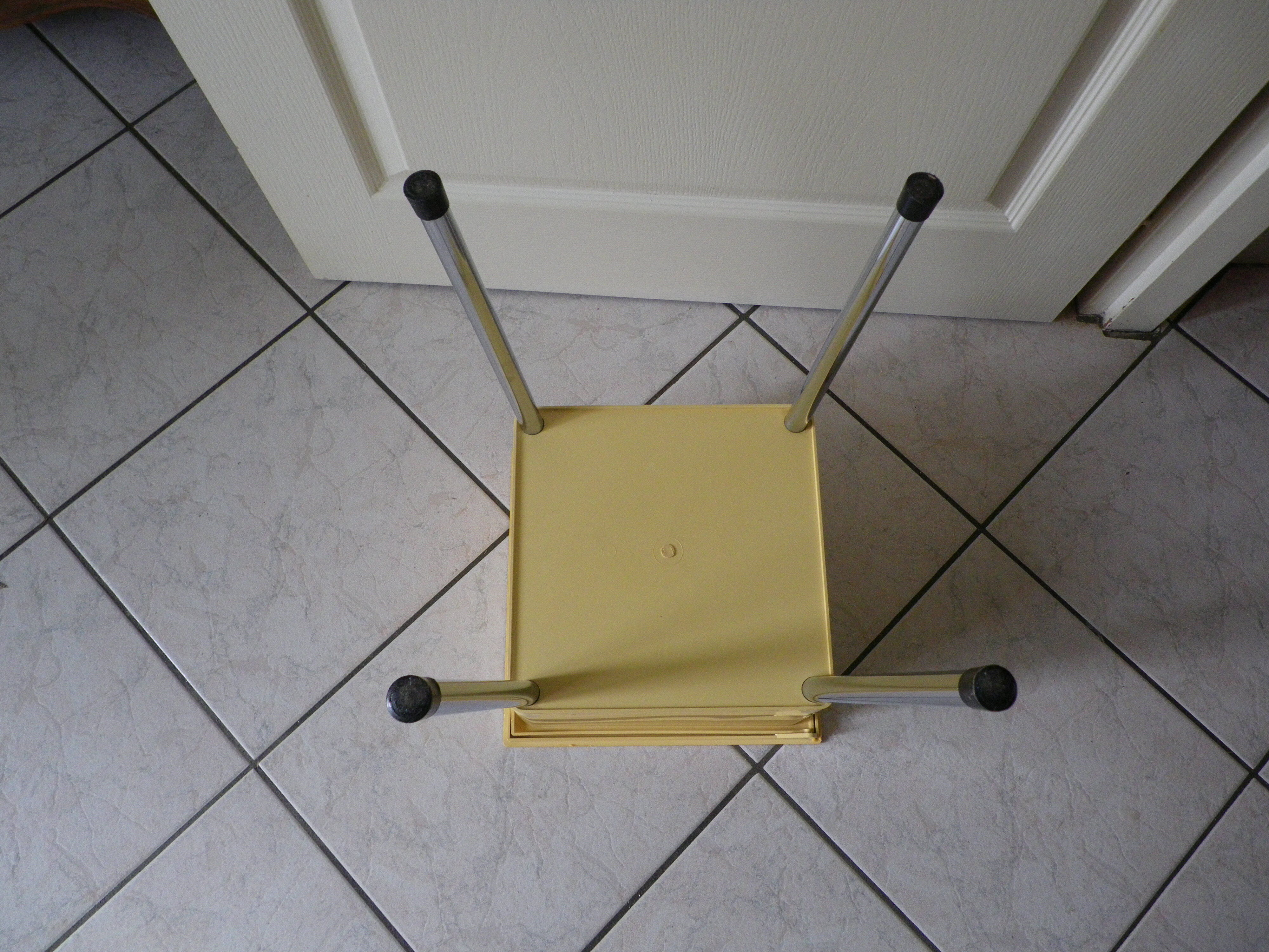 Vintage stool with storage box -1960s