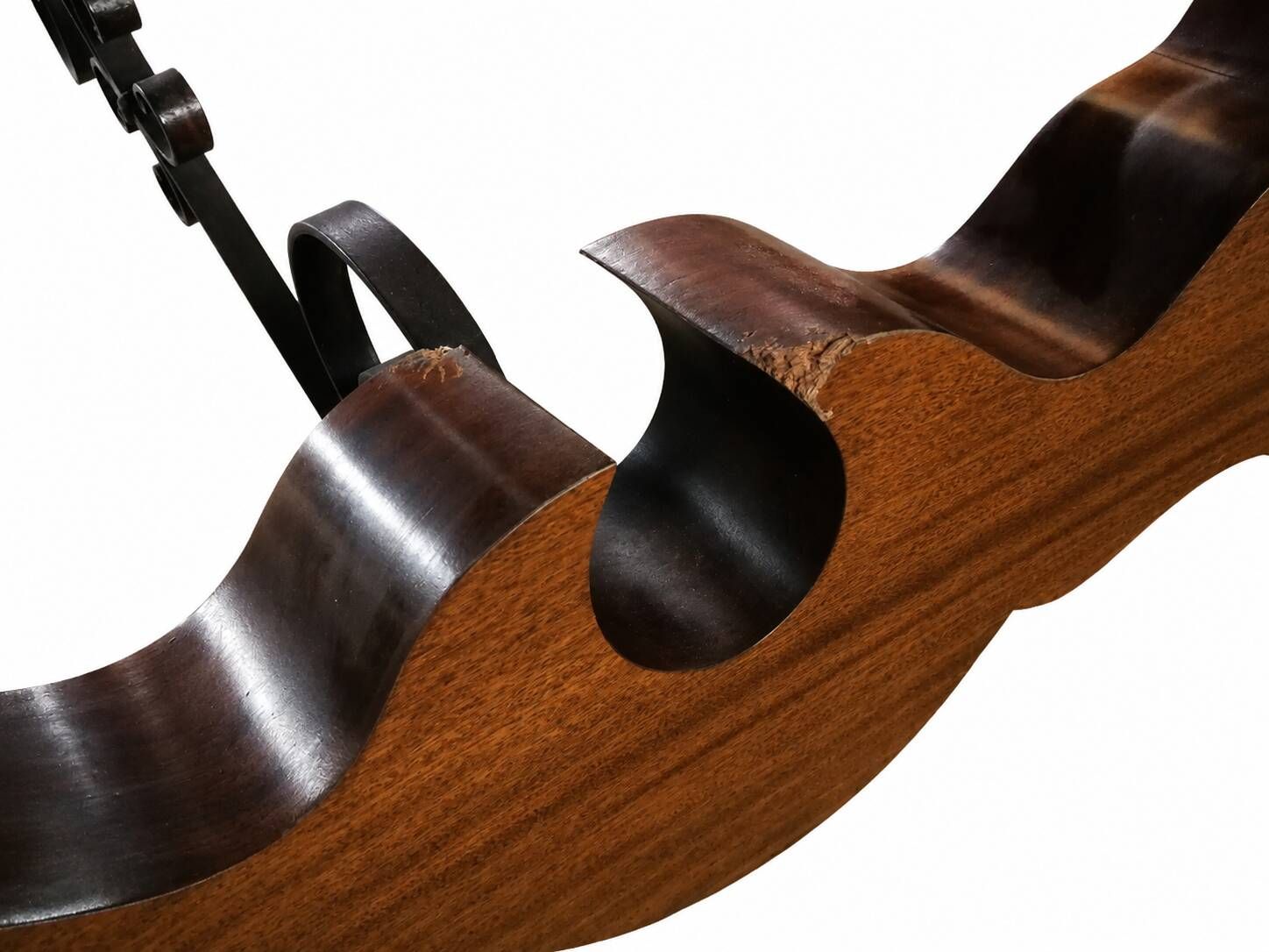 Ltee Laval - Longue table de 3m en bois massif sculpté - meuble unique