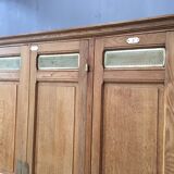 30s Oak cloakroom from the national bank in France