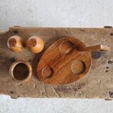 walnut salt & pepper set