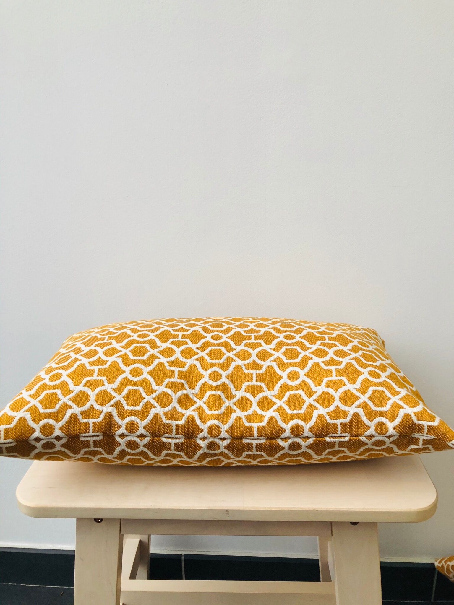Ochre cushion
