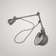 Ancienne lampe jielde 2 bras fonctionne