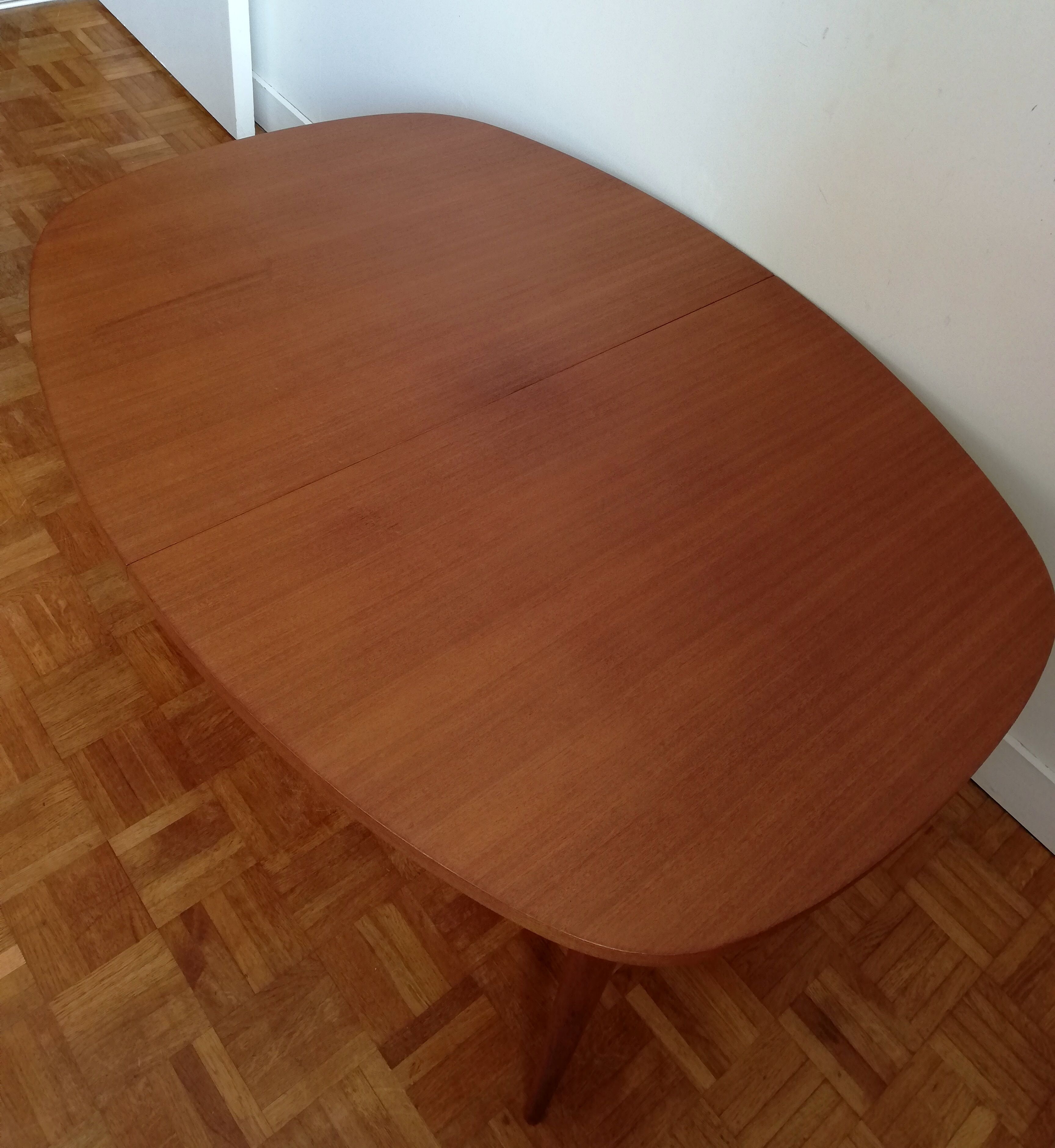 Danish convertible table Smorrebrod by Arne Vodder
