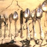 Maison Boulanger. 76-piece silver-plated cutlery set.