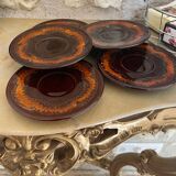 Vallauris, ceramic coffee service
