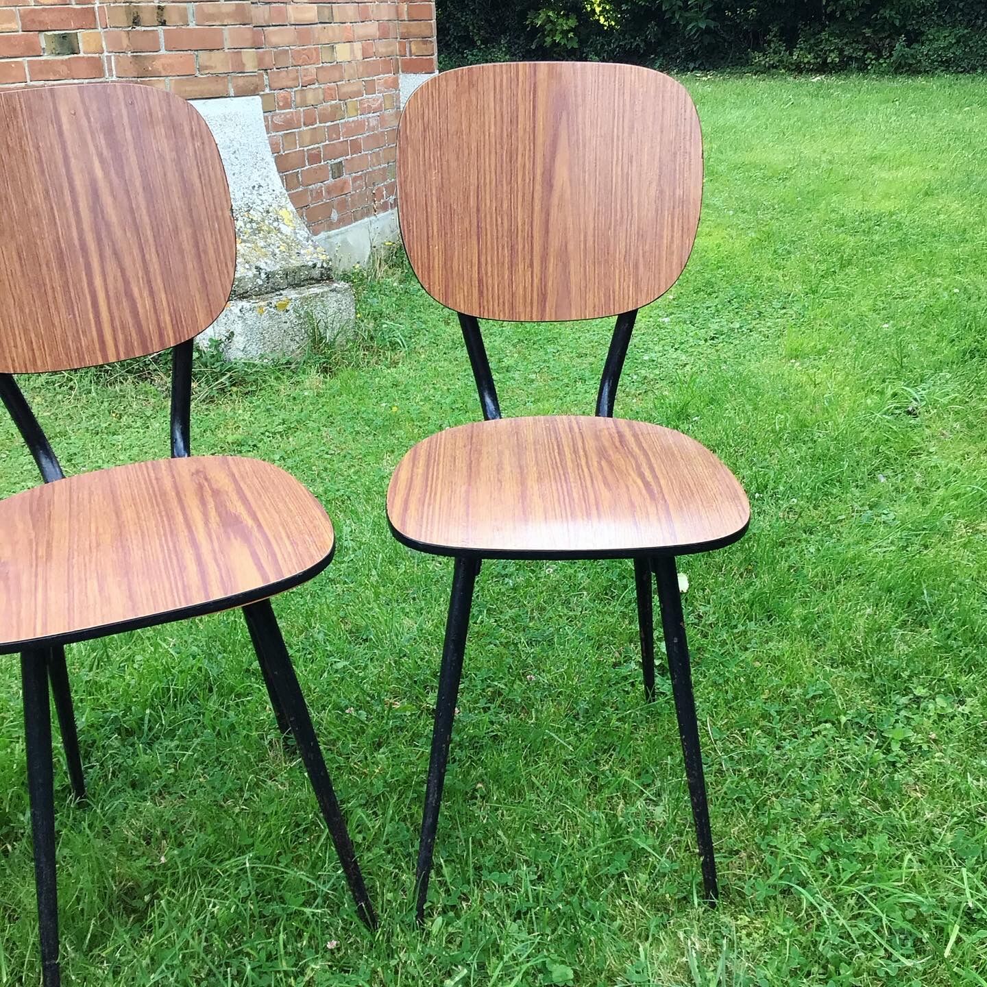 Set of chairs in Formica 1960