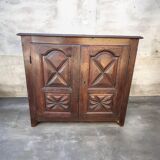 Two-door antique sideboard