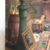 Auto portrait d'un peintre brocanteur, G. Lirand