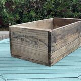 Old wooden box