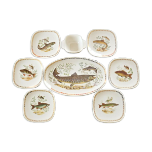 Ensemble de 6 assiettes