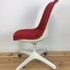 Tulip swivel chair on wheels by Eero Saarinen