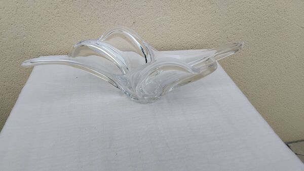 Coupe a fruit cristal art vannes  vintage
