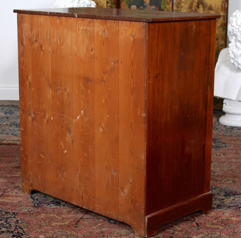 Antique Victorian 19th century mahogany pine Dresser