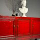 Chinese sideboard red