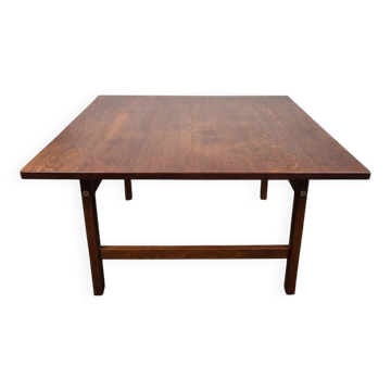 Table basse "AT22" en chêne par Hans Wegner, 1960