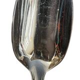 Silver metal cutlery set