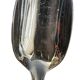 Silver metal cutlery set