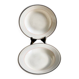 Duo vintage plates GIEN