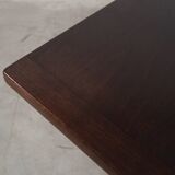 Oak table, Danish design, 1970s, manufactured by Farstrup Møbler