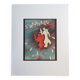 Affiche publicitaire saint raphael quiquina en couleur - impression originale de 1938