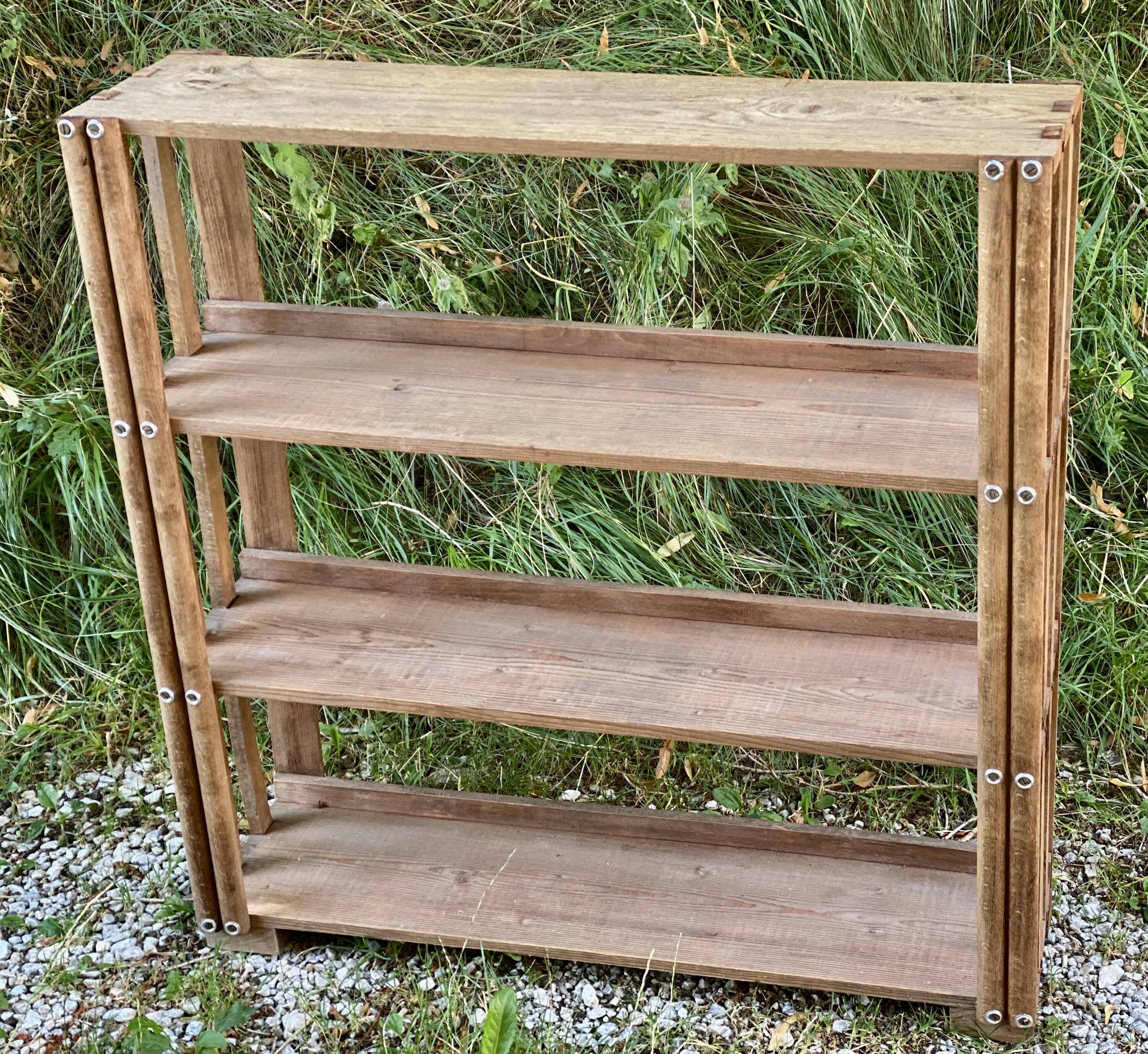 Vintage 1950 bookshelf