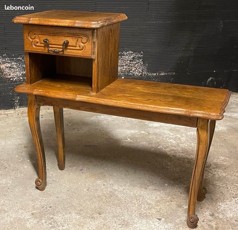1950s telephone table
