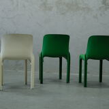Dinning Chairs by Vico Magistretti for Artemide, set of 3, Italy 1970's