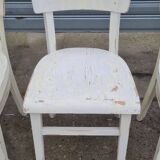 Set of four thonet bistro chairs