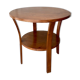Round side table double top