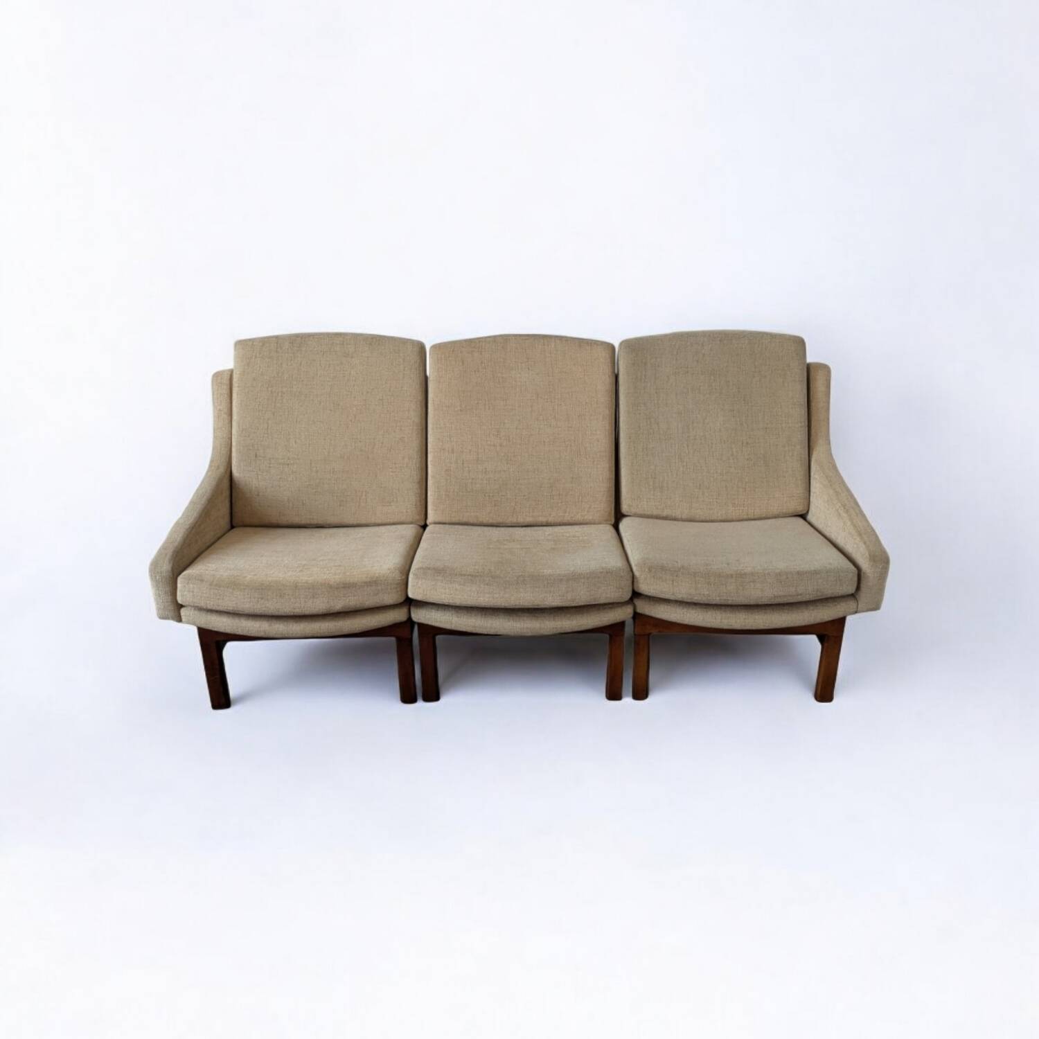 Canapé modulable vintage par Karel Vyčítal pour Dřevotvar Jablonné, 1960