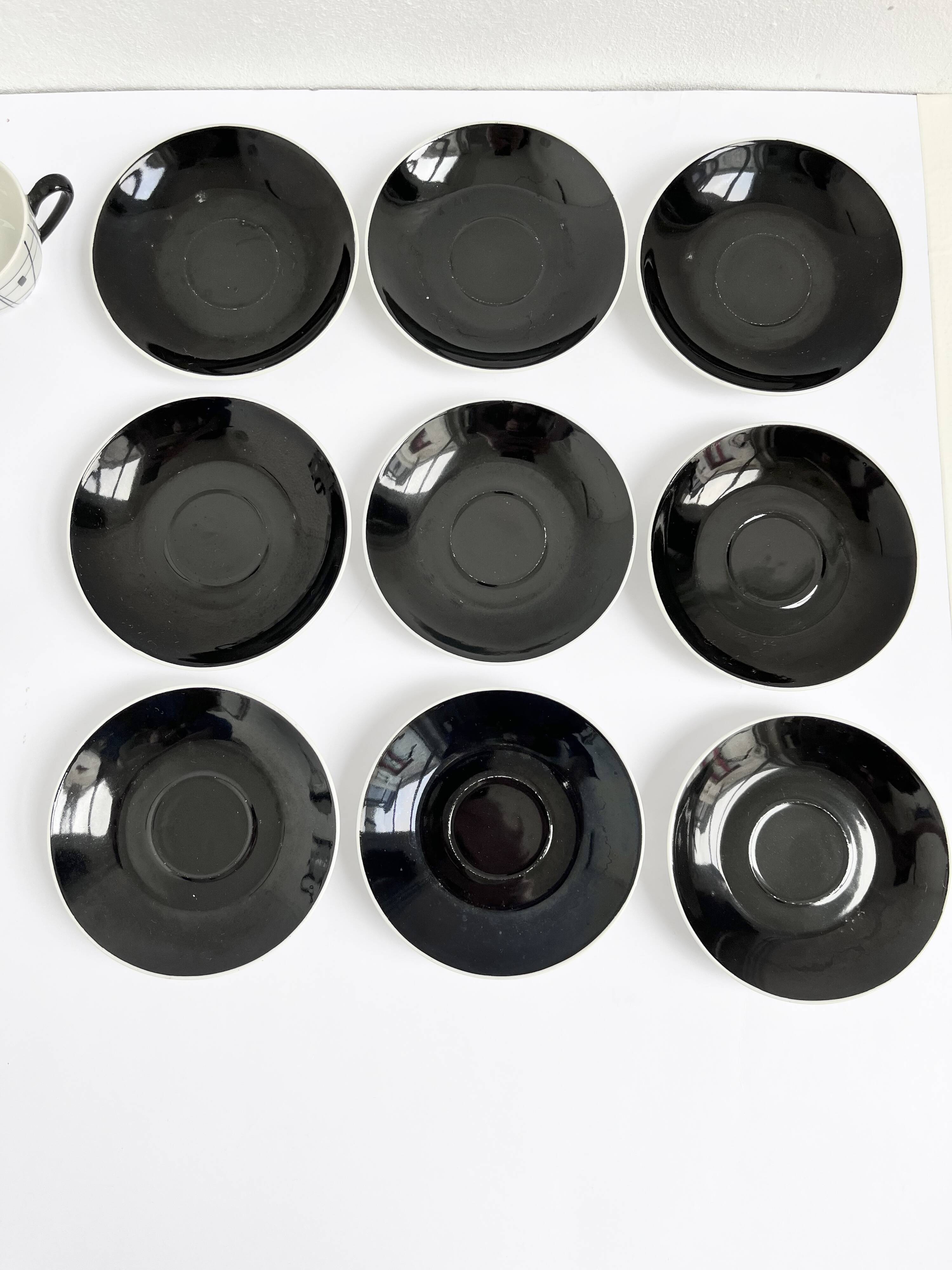 "Lidia" coffee service by Marian Pasich 1957 Chodziez Poland