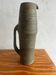 Brutalist workshop ceramic pitcher by a potter from Ostend (1960s)